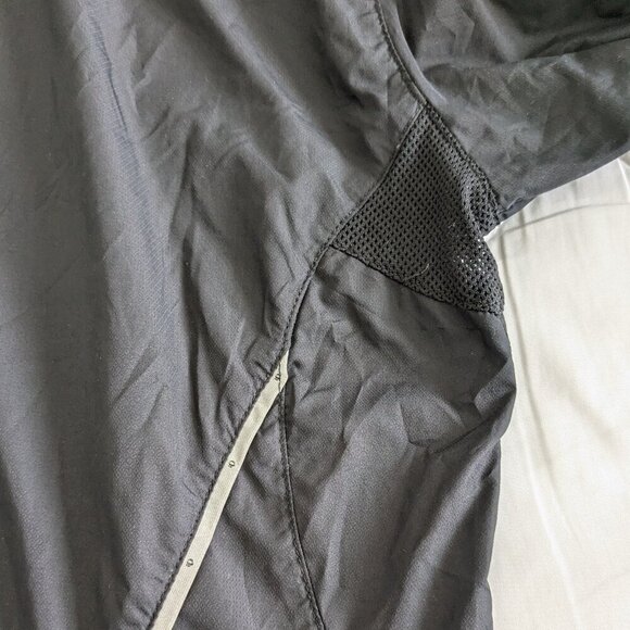 Pearl Izumi Jacket Women's Size Large Black Full-Zip Windbreaker Zephrr Cycling - Picture 11 of 16